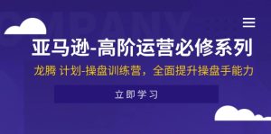 （11625期）亚马逊-高阶运营必修系列，龙腾 计划-操盘训练营，全面提升操盘手能力-网创资源总站