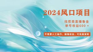 (11868期)小白轻松入手,当天收益600➕,可批量可复制-网创资源总站