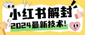 2024最新小红书账号封禁解封方法,无限释放手机号-网创资源总站
