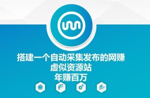 搭建一个自动采集发布的网创虚似资源站年赚百W【揭秘】-网创资源总站