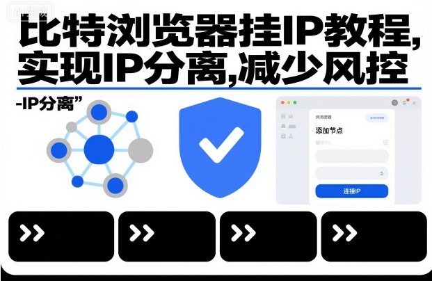 比特浏览器挂IP教程，实现IP分离，减少风控-网创资源总站