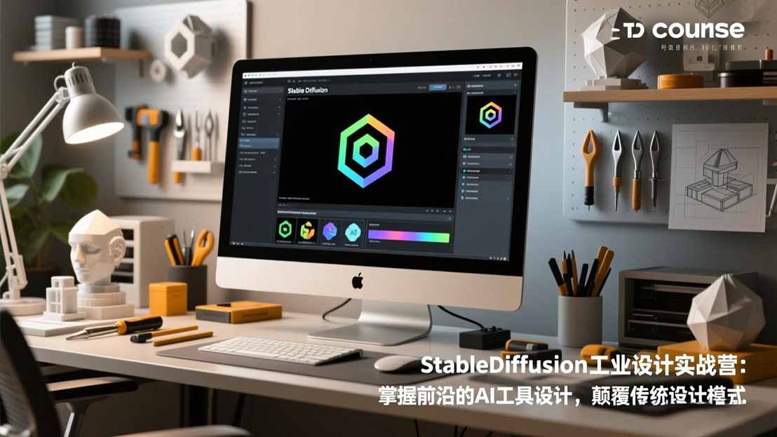 StableDiffusion工业设计实战营：掌握前沿的AI工具设计，颠覆传统设计模式-网创资源总站