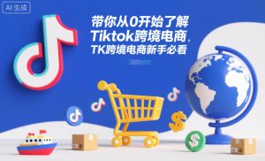 带你从0开始了解Tiktok跨境电商，TK跨境电商新手必看-网创资源总站
