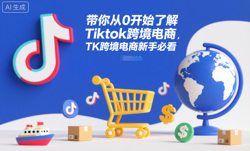 带你从0开始了解Tiktok跨境电商，TK跨境电商新手必看-网创资源总站