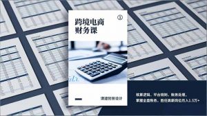 跨境电商财务课，核算逻辑、平台规则、账务处理，掌握全盘账务，胜任高薪岗位月入1.5万+-网创资源总站