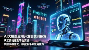 AI大模型应用开发实战训练营：从工具精通到平台实战，掌握从零开发、部署落地AI应用能力-网创资源总站