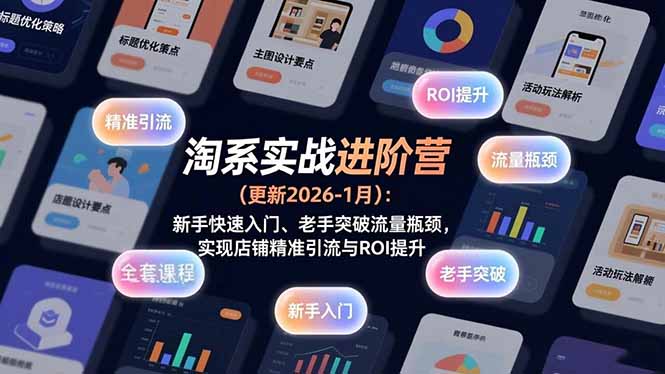 淘系实战进阶营(更新2026-1月-网创资源总站