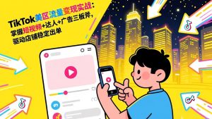 TikTok美区流量变现实战：掌握短视频+达人+广告三板斧，驱动店铺稳定出单-网创资源总站