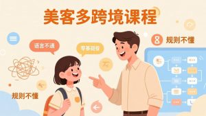 怕语言不通、怕不懂规则？零基础小白也能做的美客多跨境课，手把手带你美客多开店稳赚-网创资源总站