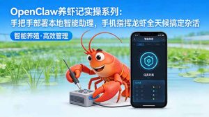 OpenClaw养虾记实操系列：手把手部署本地智能助理，手机指挥龙虾全天候搞定杂活-网创资源总站