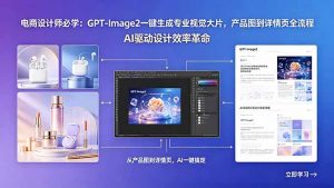 电商设计师必学：GPT-Image2一键生成专业视觉大片，产品图到详情页全流程-网创资源总站